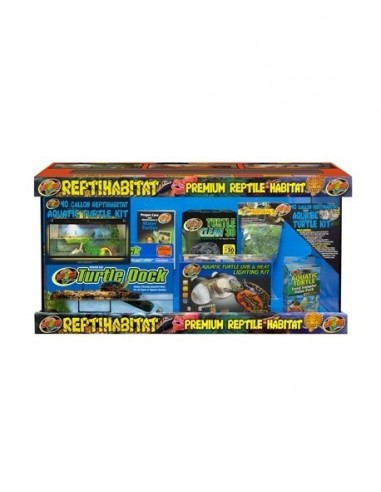 Reptihabitat Kit tortues aquatiques 91x46x46cm Zoomed ZOOMED - 1