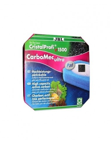 Houtskool Carbomec Ultra Pad 800ml Voor Cp E1500 JBL - 1