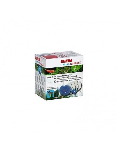 Mousse Eheim Aquacompact 40/60 2 bleues + 3 blanches (sur commande) EHEIM - 1