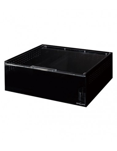 Acryl Terrarium Zwart 40x30x15cm Reptizoo Reptizoo - 1