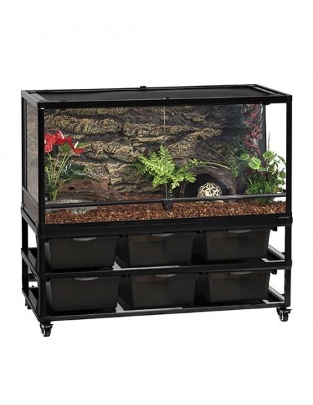 Casiers par 3 avec Roulettes 923x466x233mm Reptizoo Reptizoo - 1