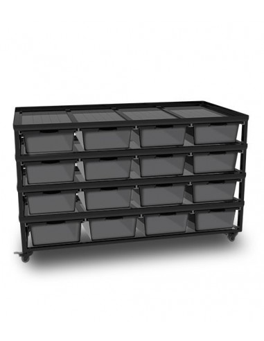 Bak per 4 met wielen 1209x459x233mm Reptizoo Reptizoo - 1
