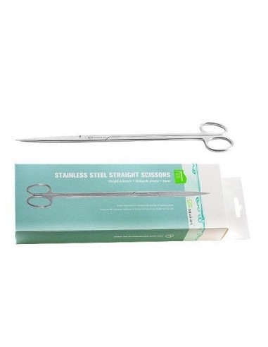 Straight Scissors 25cm Aqua art - 1