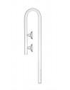 Lily pipe inflow  16-22mm HS aqua - 1